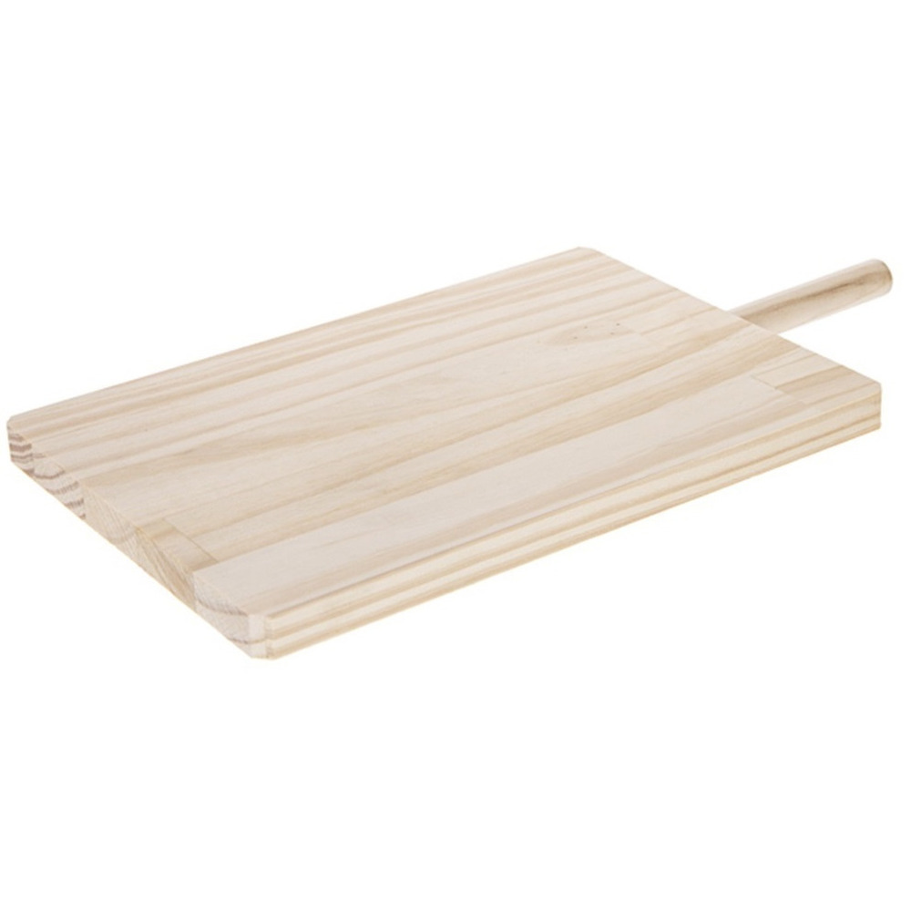 CM Snijplank/serveerplank blank hout - met handvat - x 22 x 2  - keuken borrelplank/tapasplank -