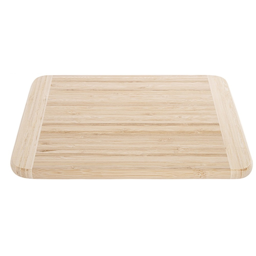 Alessandro Snijplank bamboe hout - 32 x 24 x 2 cm - keuken serveerplanken/broodplanken -