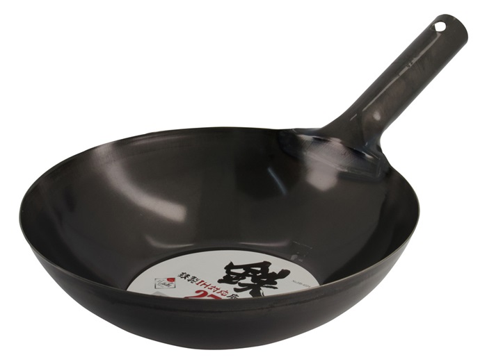 Tokyo Design Studio Tokyo Studio Design - Kitchen Iron - Wok IH Bodem plat 27cm - 30x44x25cm