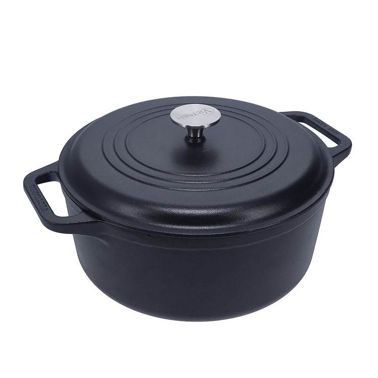 Victoria Dutch Oven Pre Seasond bak-/braadpan