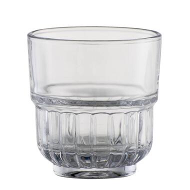 Leen Bakker Waterglas Quinn - Transparant - 240 ml