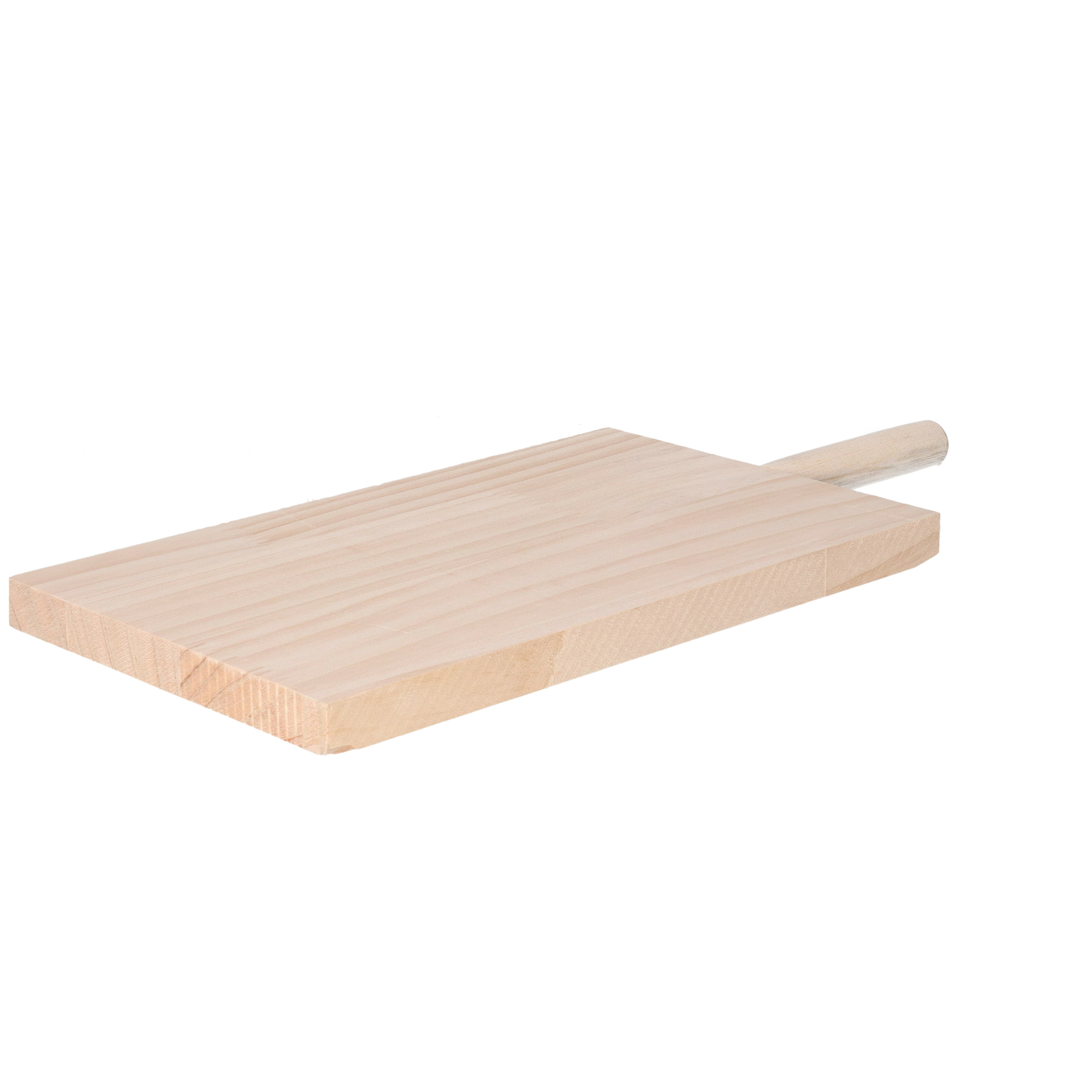 CM Snijplank/serveerplank blank hout - met handvat - x 16 x 2  - keuken borrelplank/tapasplank -