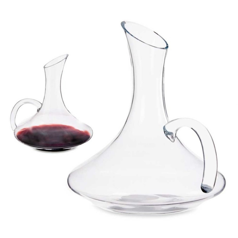 Alessandro Wijn Decanteer Sofia - 1,5 liter - glas - karaf - 16 x 21 cm -