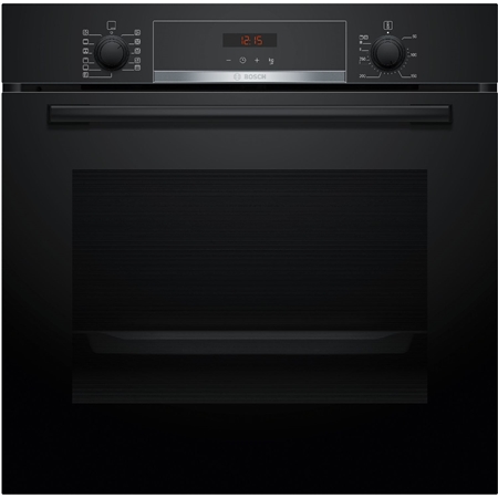 BOSCH Einbaubackofen 4 HBA574BB3, mit nachrüstbar, Autostart, Halogen-Innenbeleuchtung