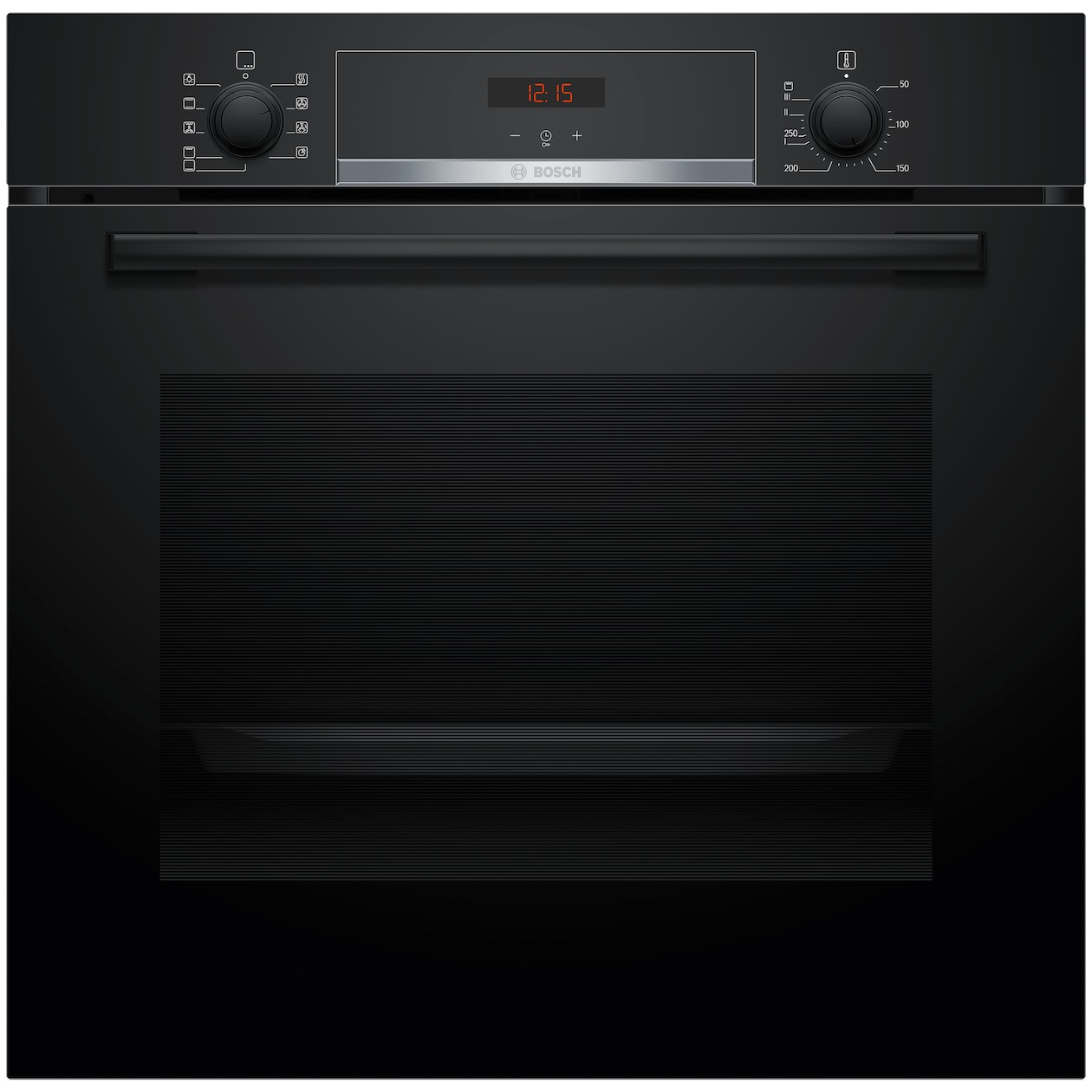 BOSCH Einbaubackofen Serie 4 HBA514BB3, mit Teleskopauszug nachrüstbar, Hydrolyse