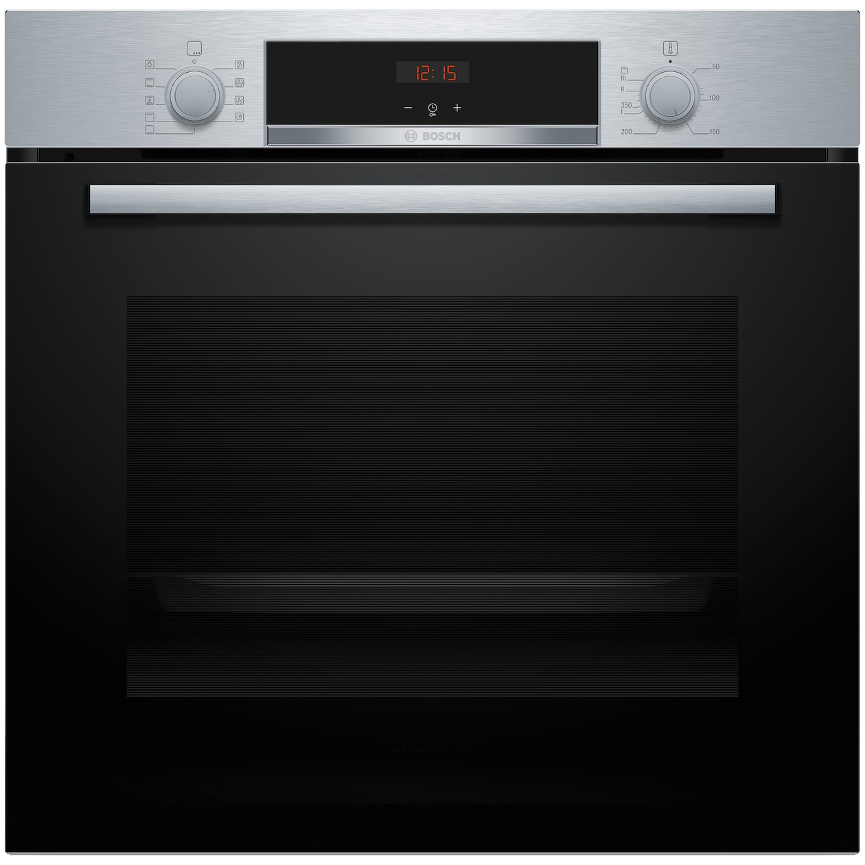 BOSCH Einbaubackofen Serie 4 HBA514BS3, mit Teleskopauszug nachrüstbar, Hydrolyse