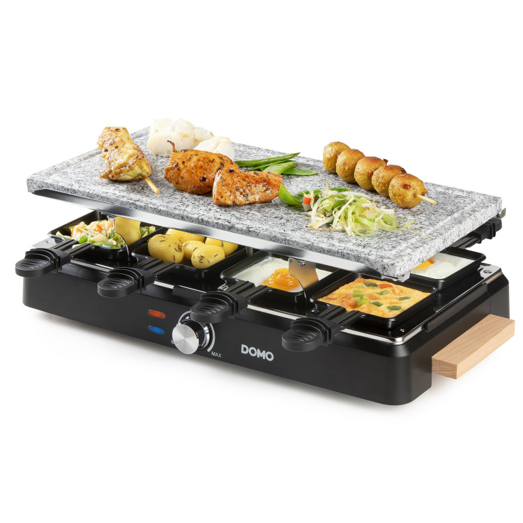 Domo Steengrill-grill-raclette DO9262G gourmetstel