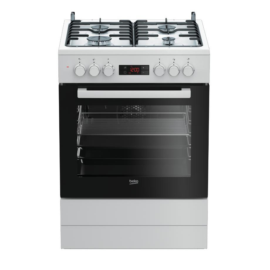 Beko FSM62320DWS NL Gasfornuis Wit