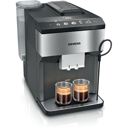 Siemens TP516RX3 EQ500 Classic Connect Espresso Volautomaat - Koffieapparaat - RVS - Zwart