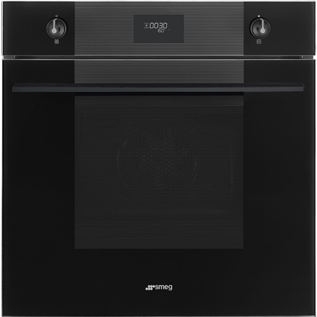 Smeg SF6101TB3 Linea Esthetisch Thermogeventileerde Inbouw Oven - 60 cm - Zwart