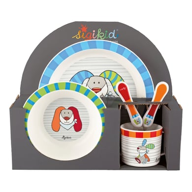 Sigikid servies Bunny Ringel Dingel Kinderen kleurrijk