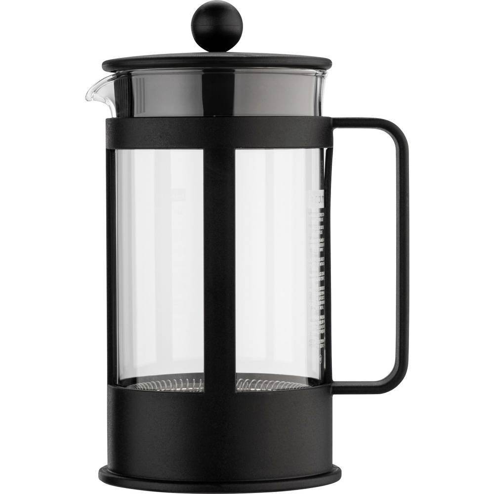 Bodum BRS/PL PRESS KENYA Cafetière Transparant, Zwart Capaciteit koppen: 8