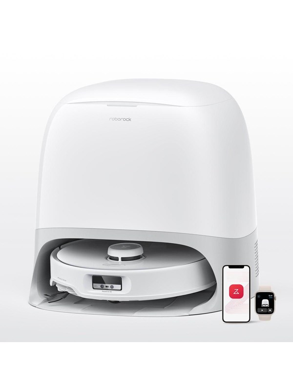 Roborock Robotstofzuiger Qrevo Curv - White