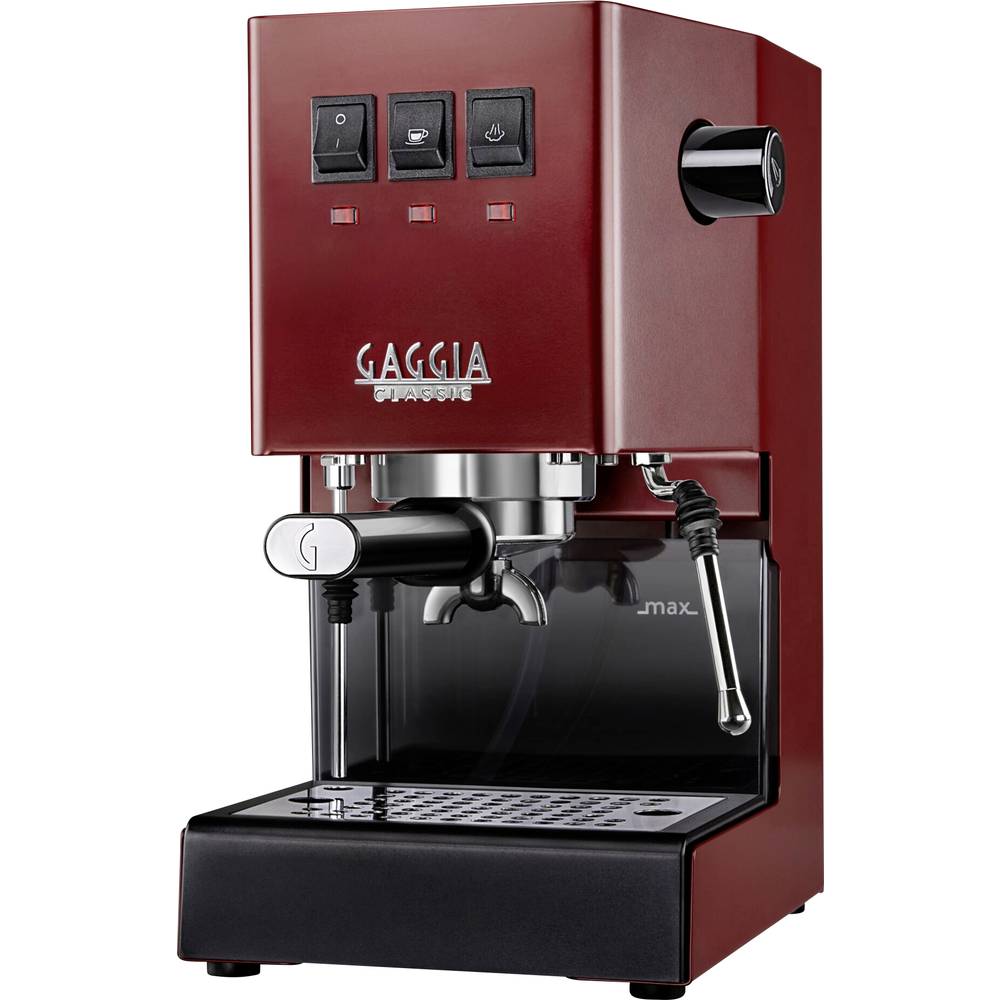 Gaggia 886948112010 Espressomachine met filterhouder Rood 1200 W