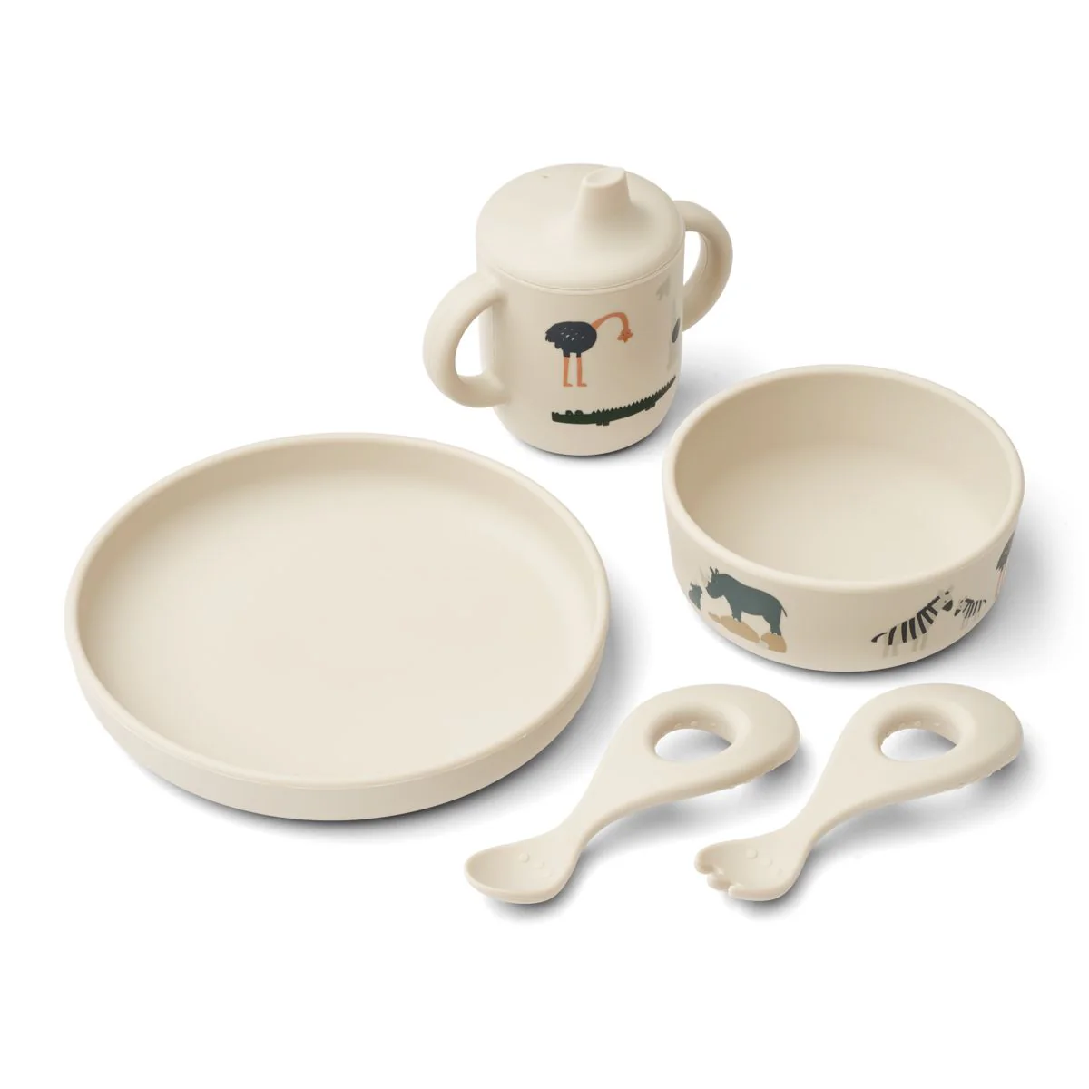 Liewood | Ryle Printed Servies Set All Together / Sandy