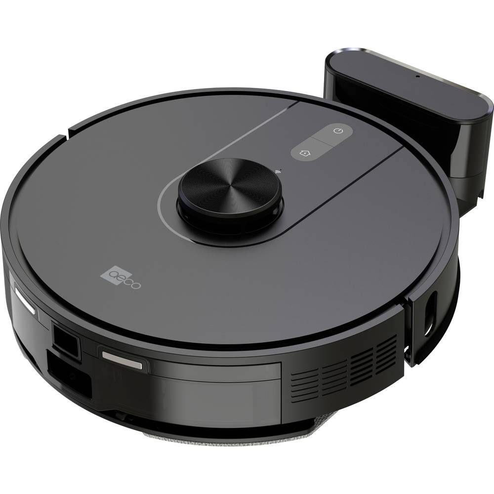 Aeco Vacubot X5 Dweil- en zuigrobot Zwart Besturing via App, Op afstandsbedienbaar