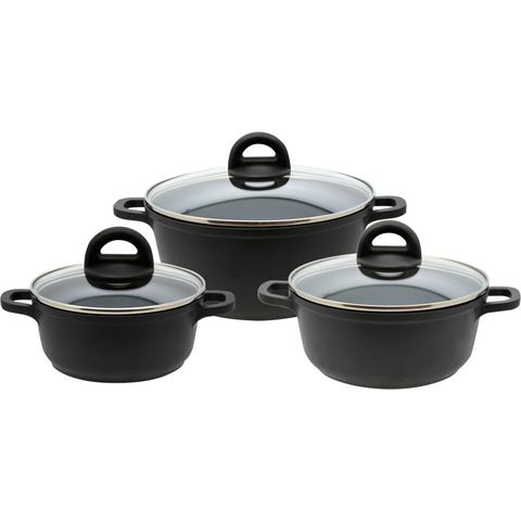 Elo Basic Pannenset Black (set, 10-delig)