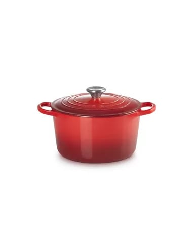 Le Creuset Braadpan 24cm - Kersenrood