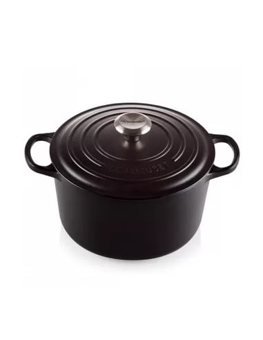 Le Creuset Braadpan 24cm - Mat Zwart