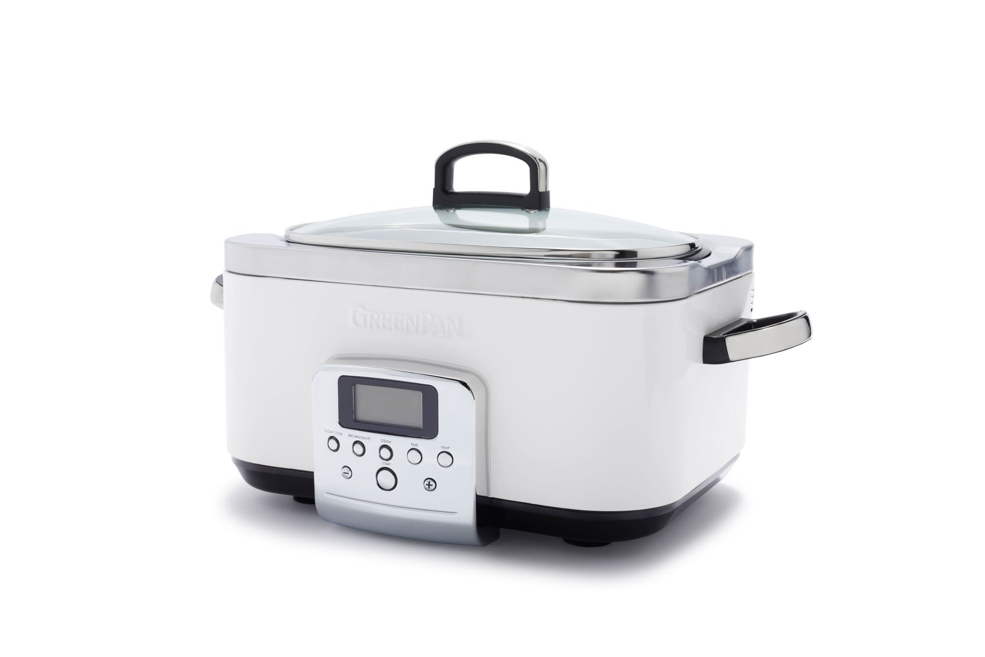 Greenpan Slow Cooker cremewit l 6 L