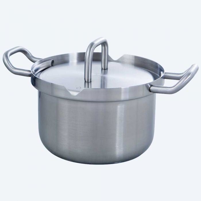 BK Cookware Q-linair Master Kookpan - 18 cm - RVS - met deksel