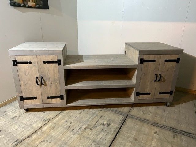 Het Steigerhouthuis Buitenkeuken Cook - 150 x 40 x 100 cm160 x 40 x 100 cm170 x 40 x 100 cm180 x 40 x 100 cm190 x 40 x 100 cm200 x 40 x 100 cm210 x 40 x 100 cm220 x 40 x 100 cm230 x 40 x 100 cm240 x 40 x 100 cm160 x 60 x