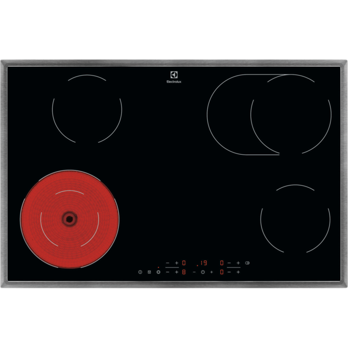 Electrolux 300 Radiant Hob - Vitrokeramische kookplaat, 80 cm LRR8436M