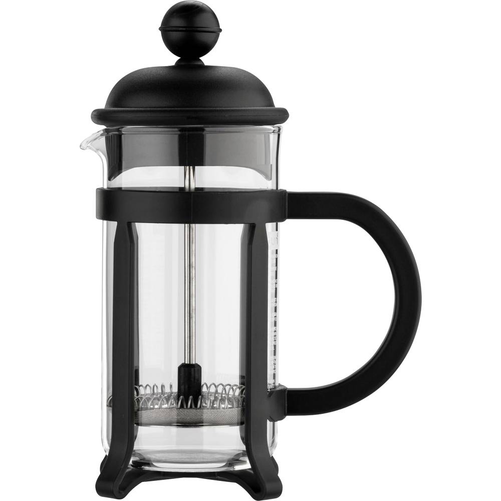 Bodum PRESS JAVA Cafetière Transparant, Zwart Capaciteit koppen: 3