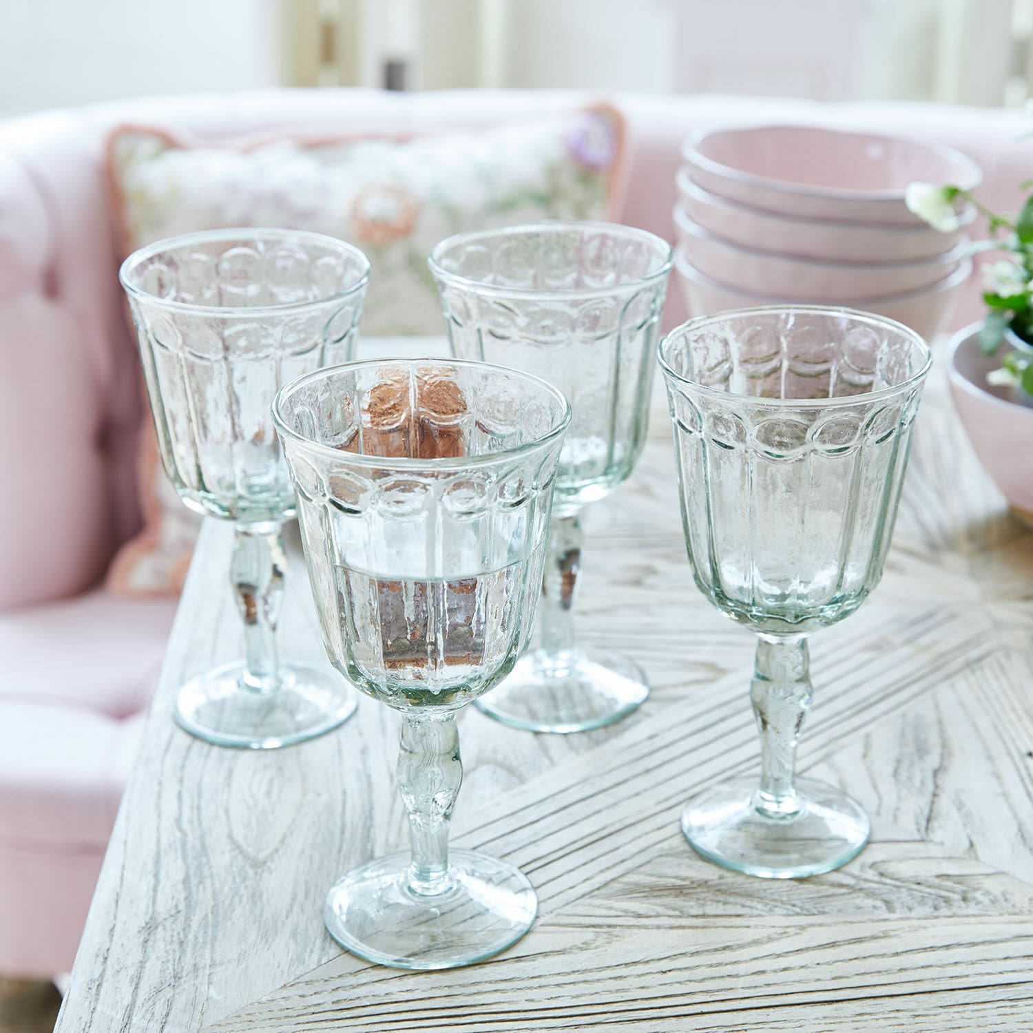 Loberon Glas set van 4 Jolielle