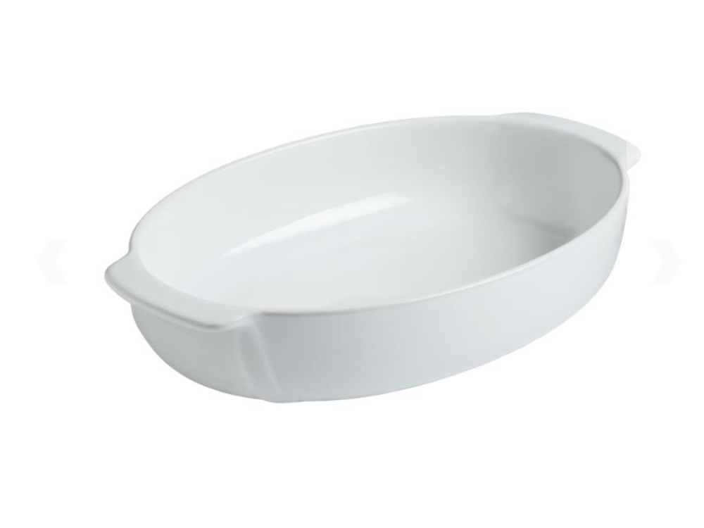 Pyrex Signature Ovale Ovenschaal Wit 35x23cm