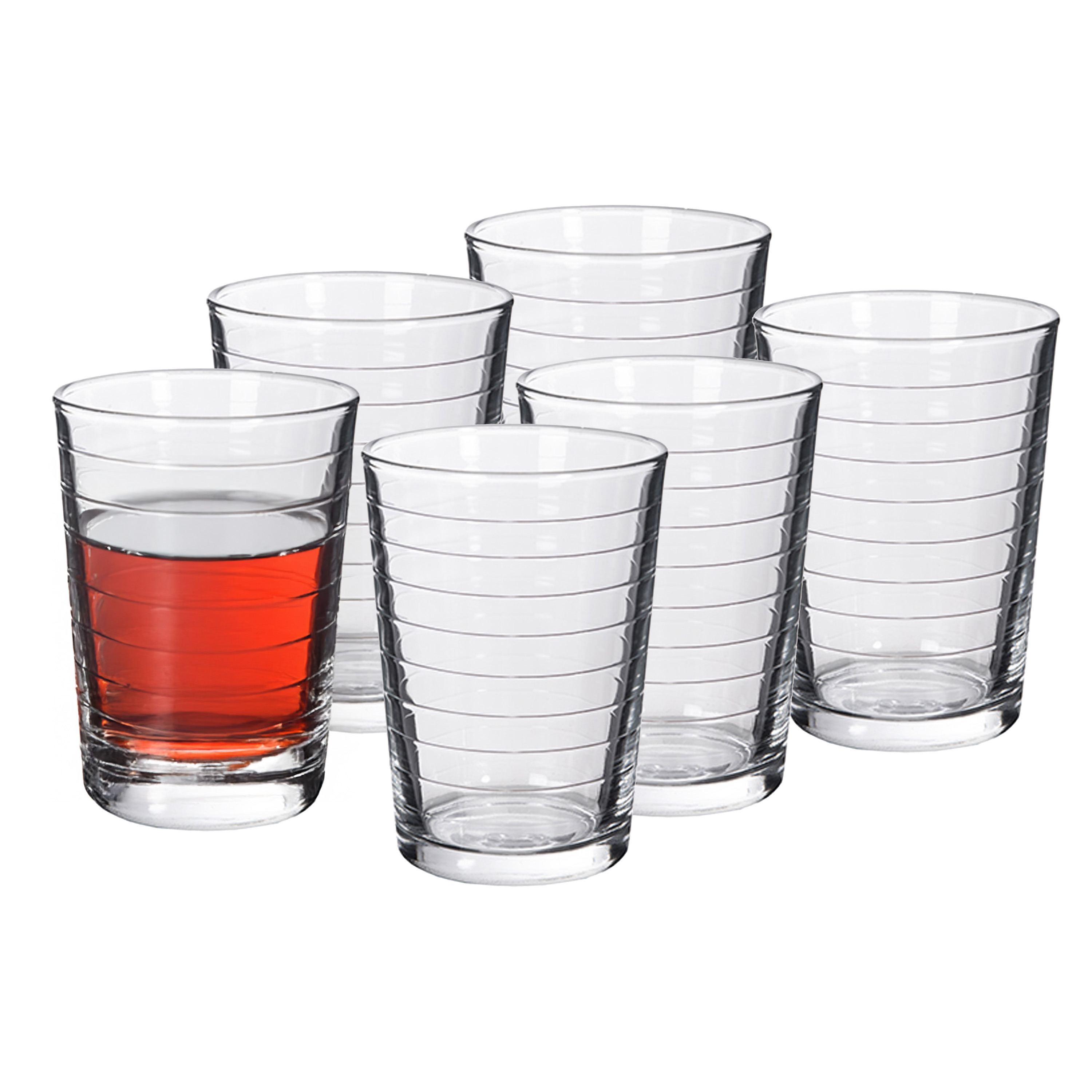 Alessandro Drinkglazen Lisboa - 6x stuks - glas - 500 ml -