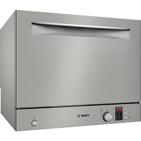 BOSCH Standgeschirrspüler SKS2ITI00E, 8 l, 6 Maßgedecke, Dosier Assistent, Eco Silence Drive, Tassenetageren