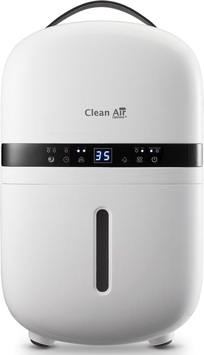 Clean Air Optima CA-702 Smart luchtontvochtiger Luchtontvochtiger Wit