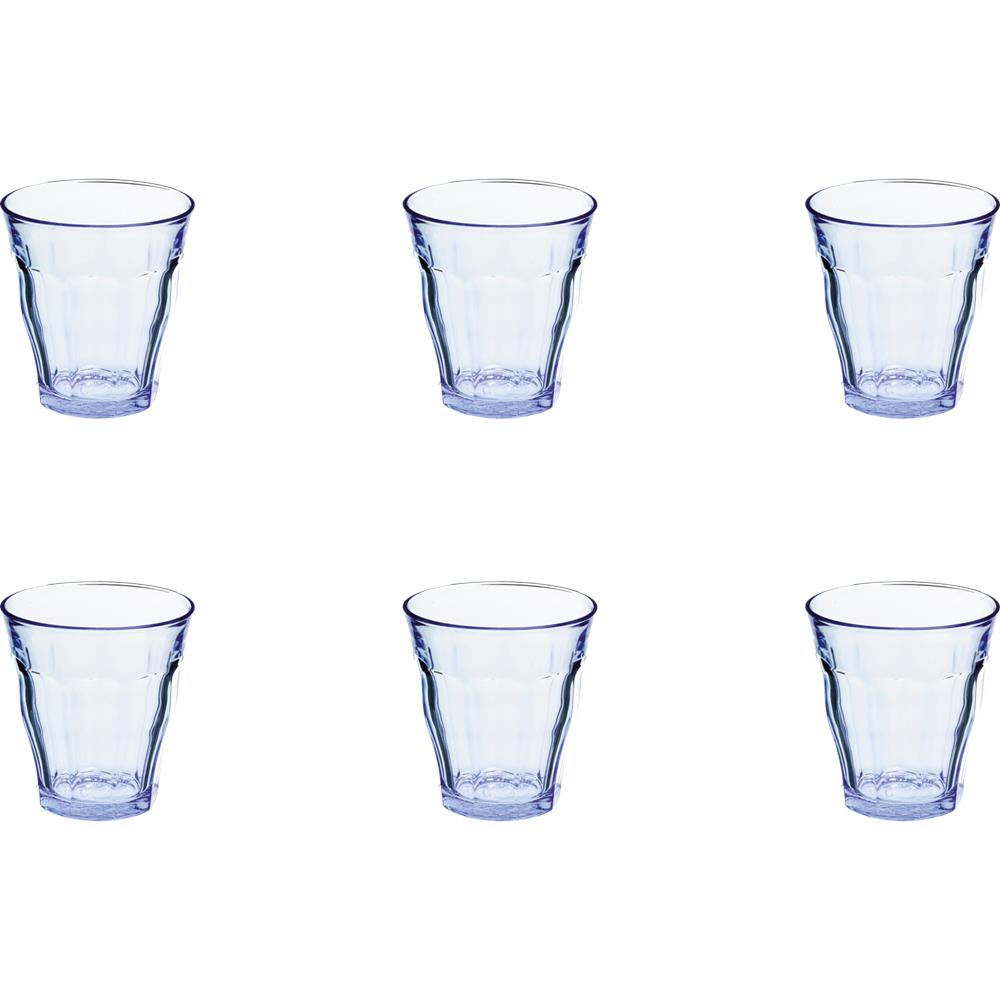 Duralex Tumbler Picardie Hardglas Marine Blauw 200ml Doos A 6 Stuks