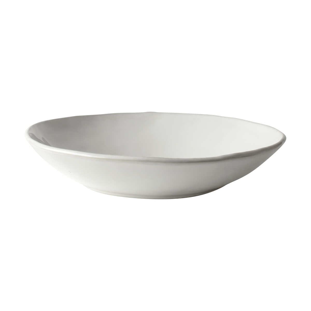 Dutch Rose Organic Diep Bord Ø23,5cm Wit Doos A 4 Stuks