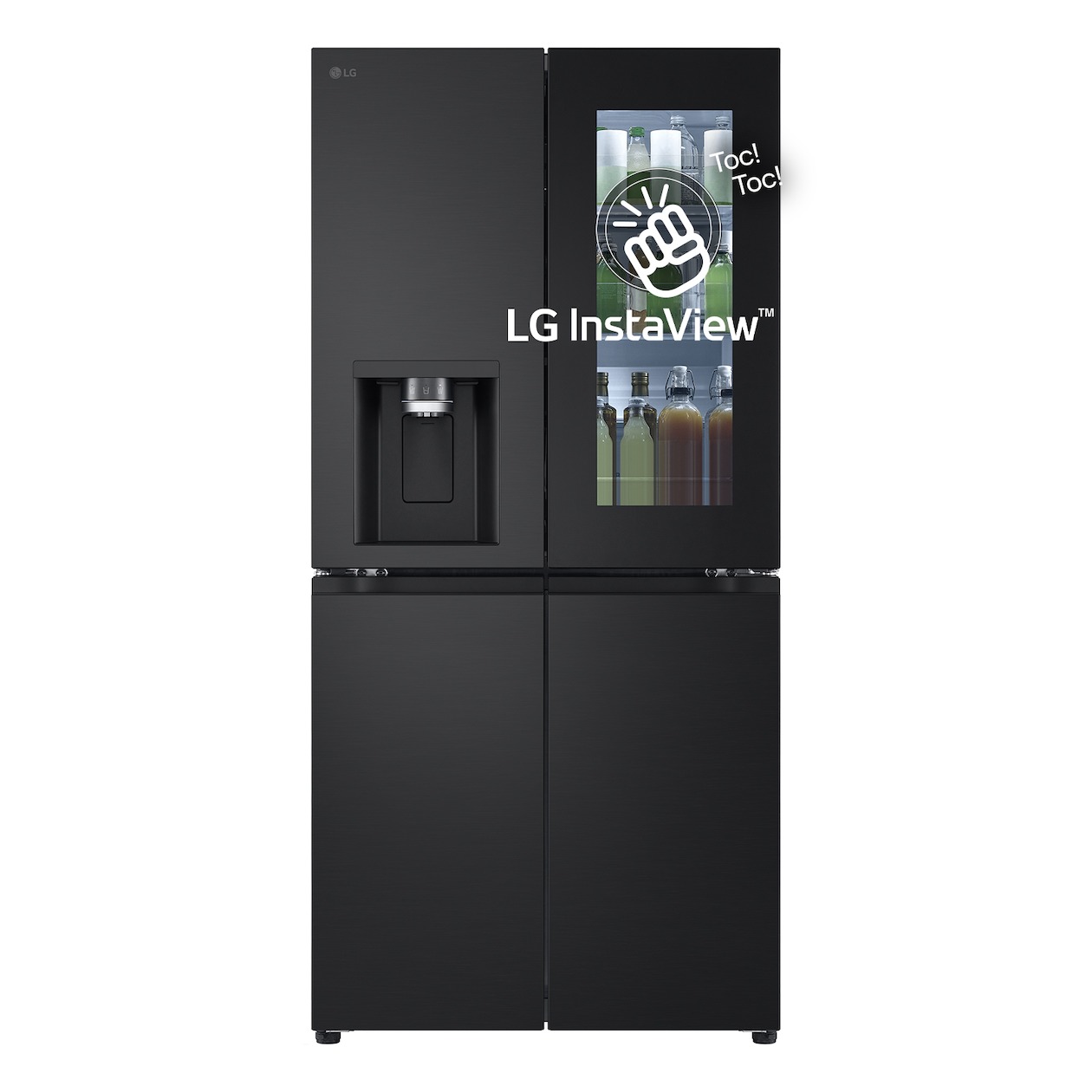 LG GMG860EPBE Amerikaanse koelkast Zwart