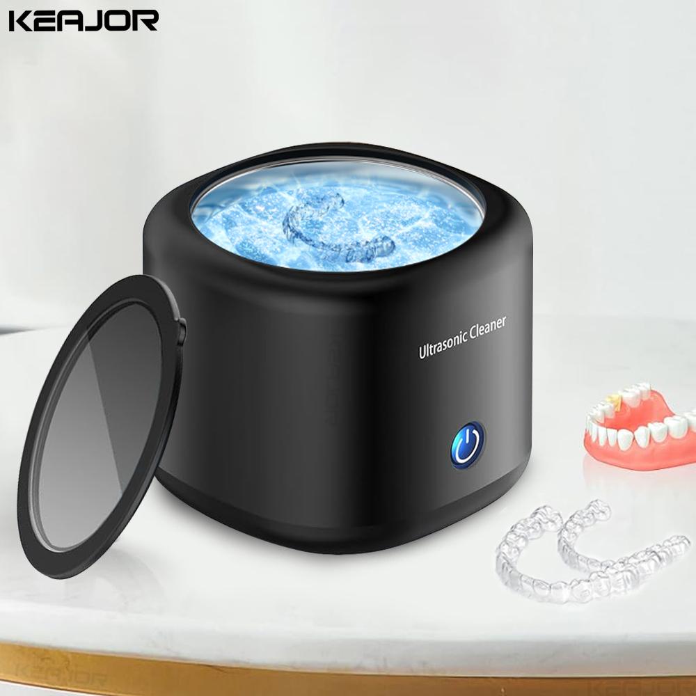 1688TOPAAAAA Ultrasoon reiniger Ultrasoon reiniger voor kunstgebitten Hoge frequentie ultrasoon reinigingsbad voor kunstgebithouder reinigingsmachine