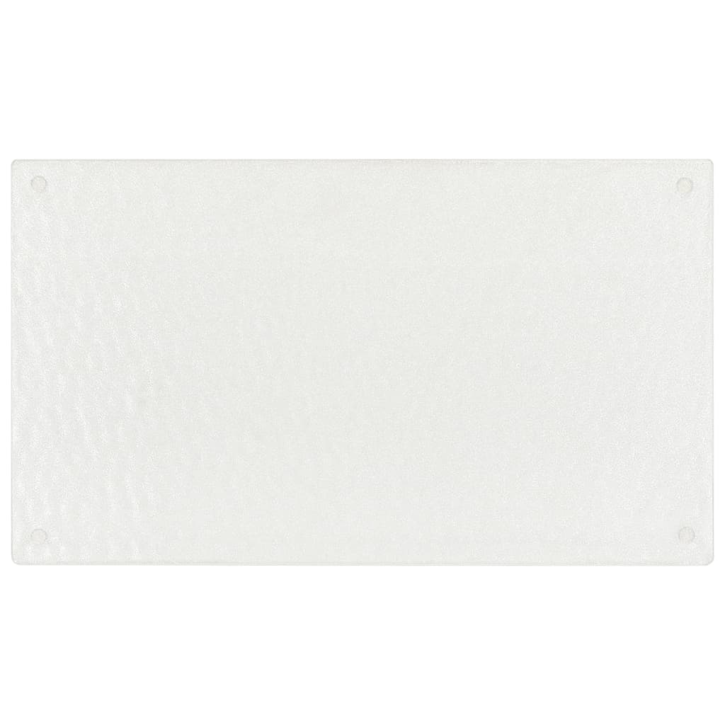 vidaXL Snijplanken 2 st met transparant bubbelpatroon gehard glas