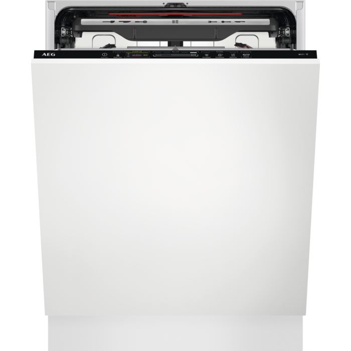 AEG vollintegrierbarer Geschirrspüler FSK73778P, 11 l, 15 Maßgedecke, WLAN-fähig, MaxiFlex Besteckschublade