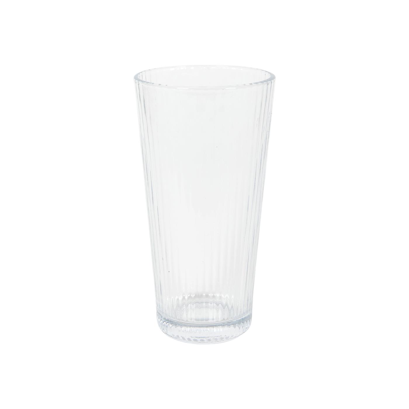 Merkloos Drinkglas Lines Clear 320ml Ø7,5x14,4cm Doos A 6 Stuks