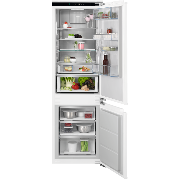 AEG 8000 Cooling 360° - Koel-vriescombinatie inbouw 178 cm NSC8M181BC