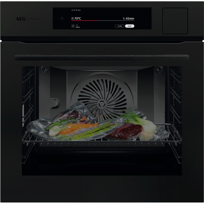 AEG 9000 ProAssist met SteamPro - Combi hetelucht- en stoomoven BS9900T