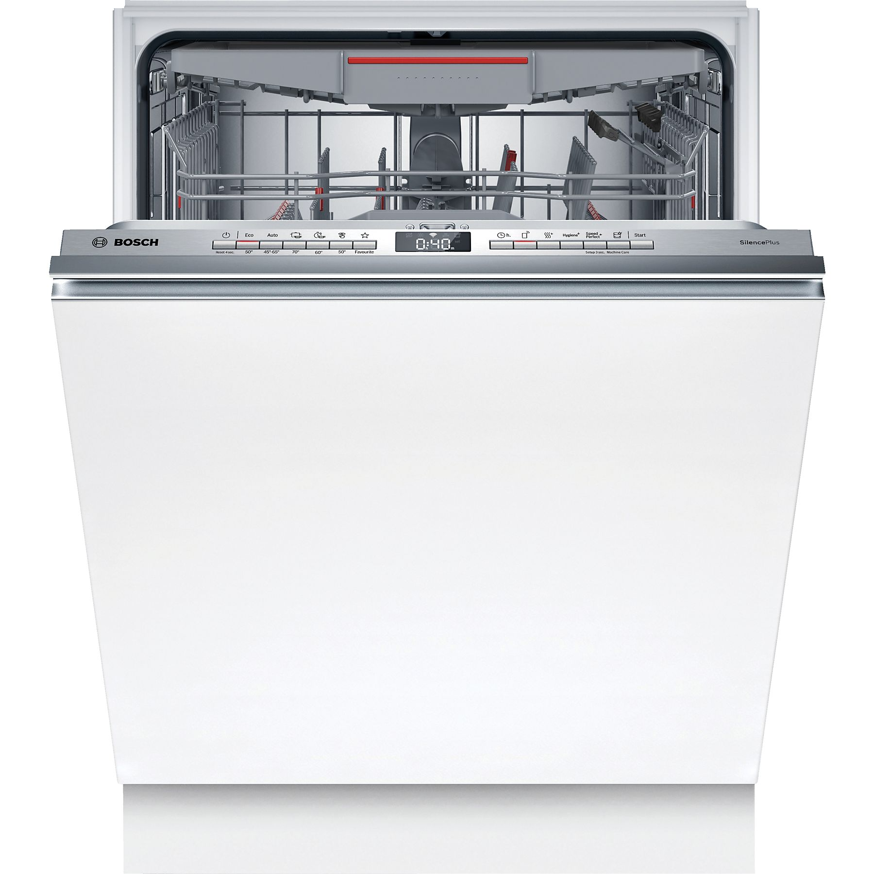 BOSCH vollintegrierbarer Geschirrspüler Serie 4 SMV4ECX32E, 14 Maßgedecke