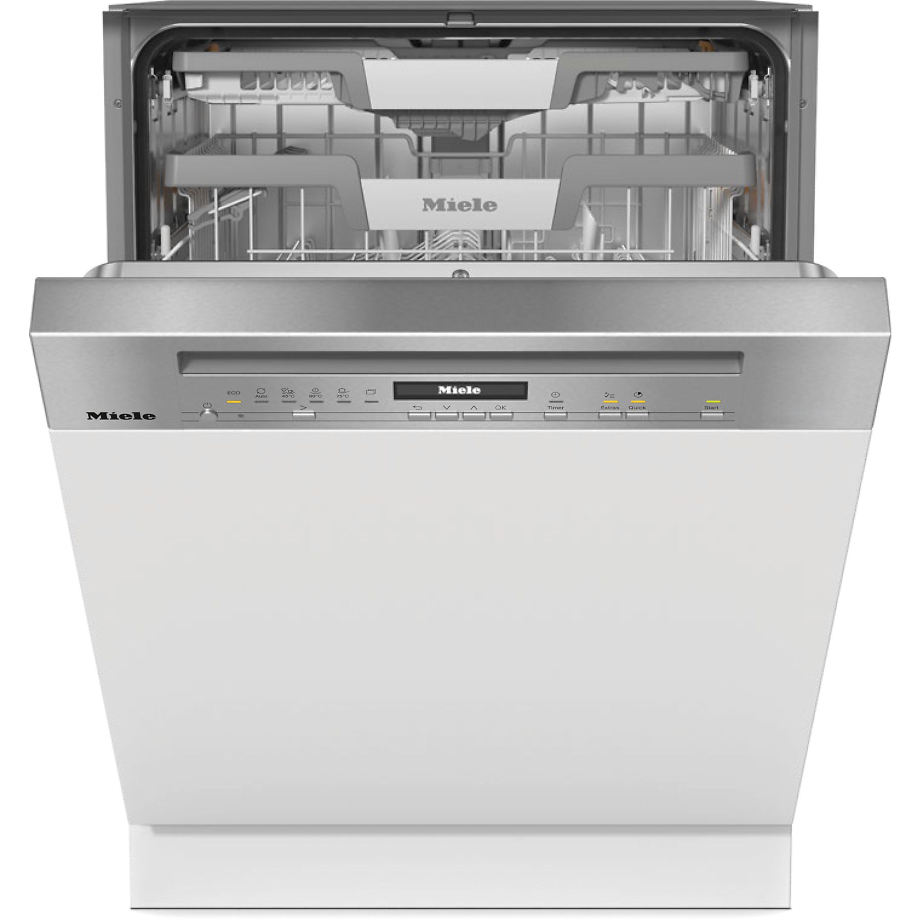 Miele G 7210 SCi Teilintegrierter Einbau-Geschirrspüler 60 cm edelstahl/cleansteel / A