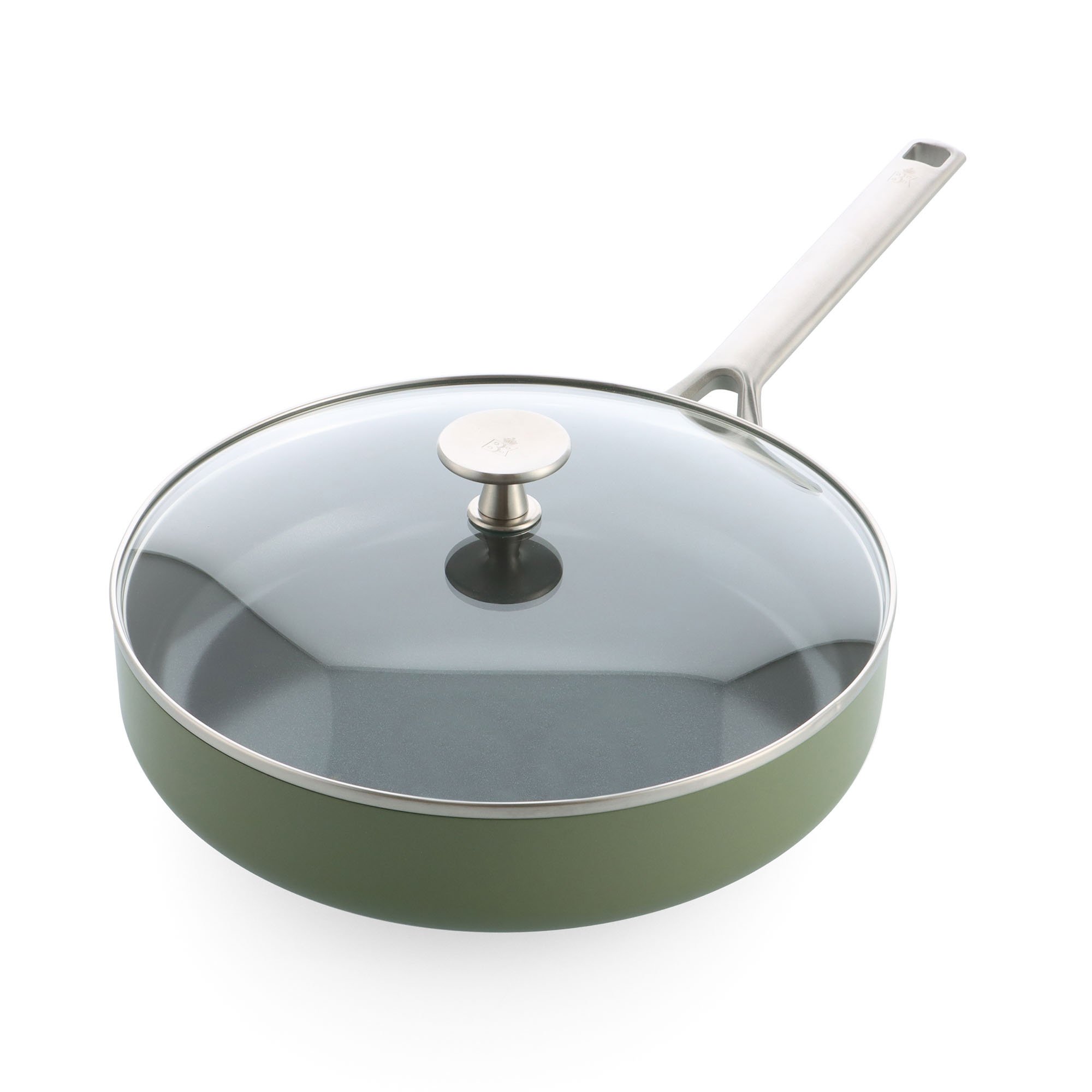 BK Cookware Sublime Hapjespan Keramische antiaanbaklaag Olive Green 28 cm