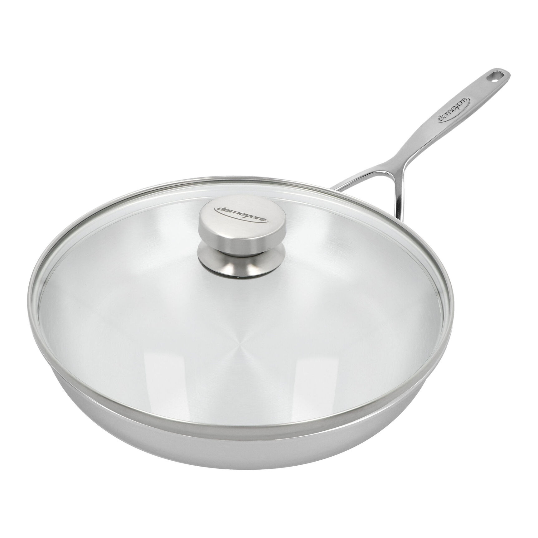 Demeyere Multiline 7 Koekenpan - 28 cm - met glazen deksel
