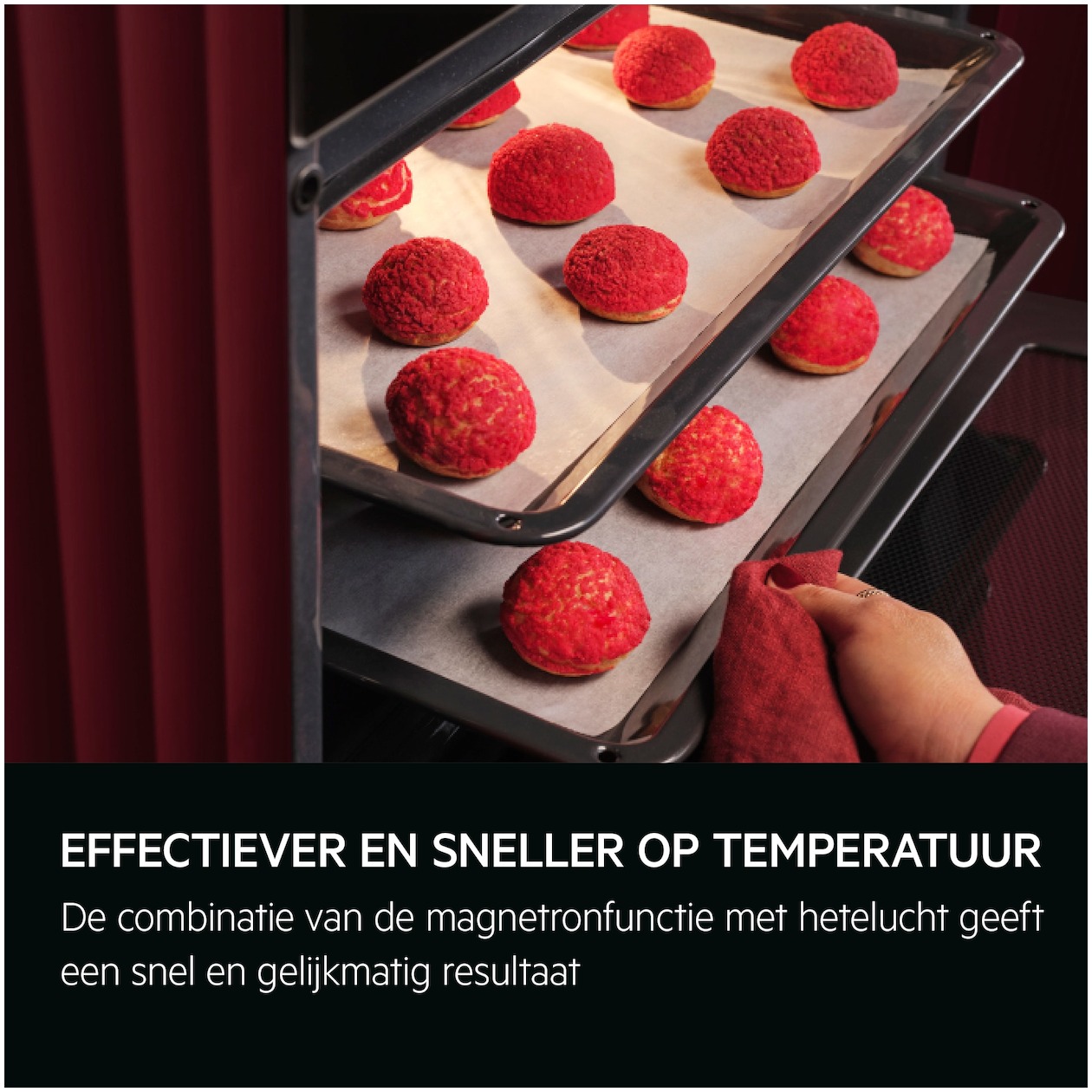 AEG TS5CM25TB Inbouw combi stoomoven Zwart