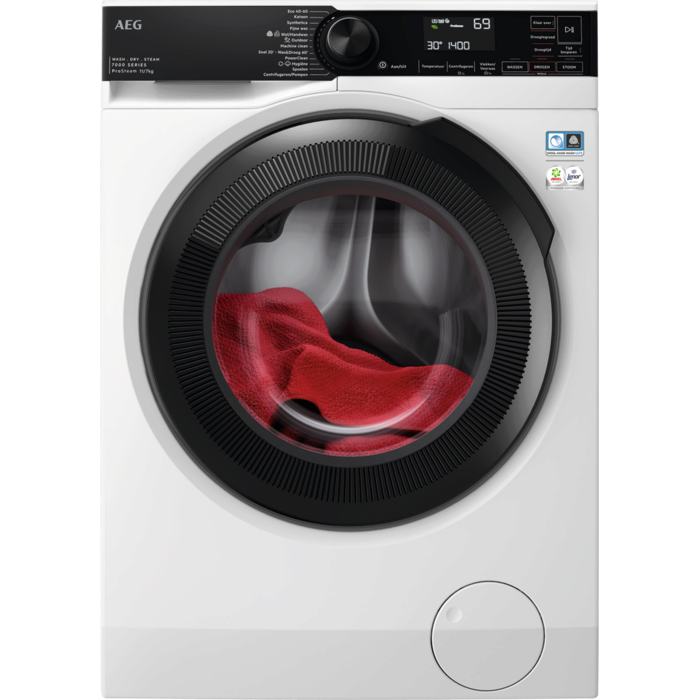 AEG 7000 ProSteam - Condensatie Was-droogcombinatie 11 kg LWR76144