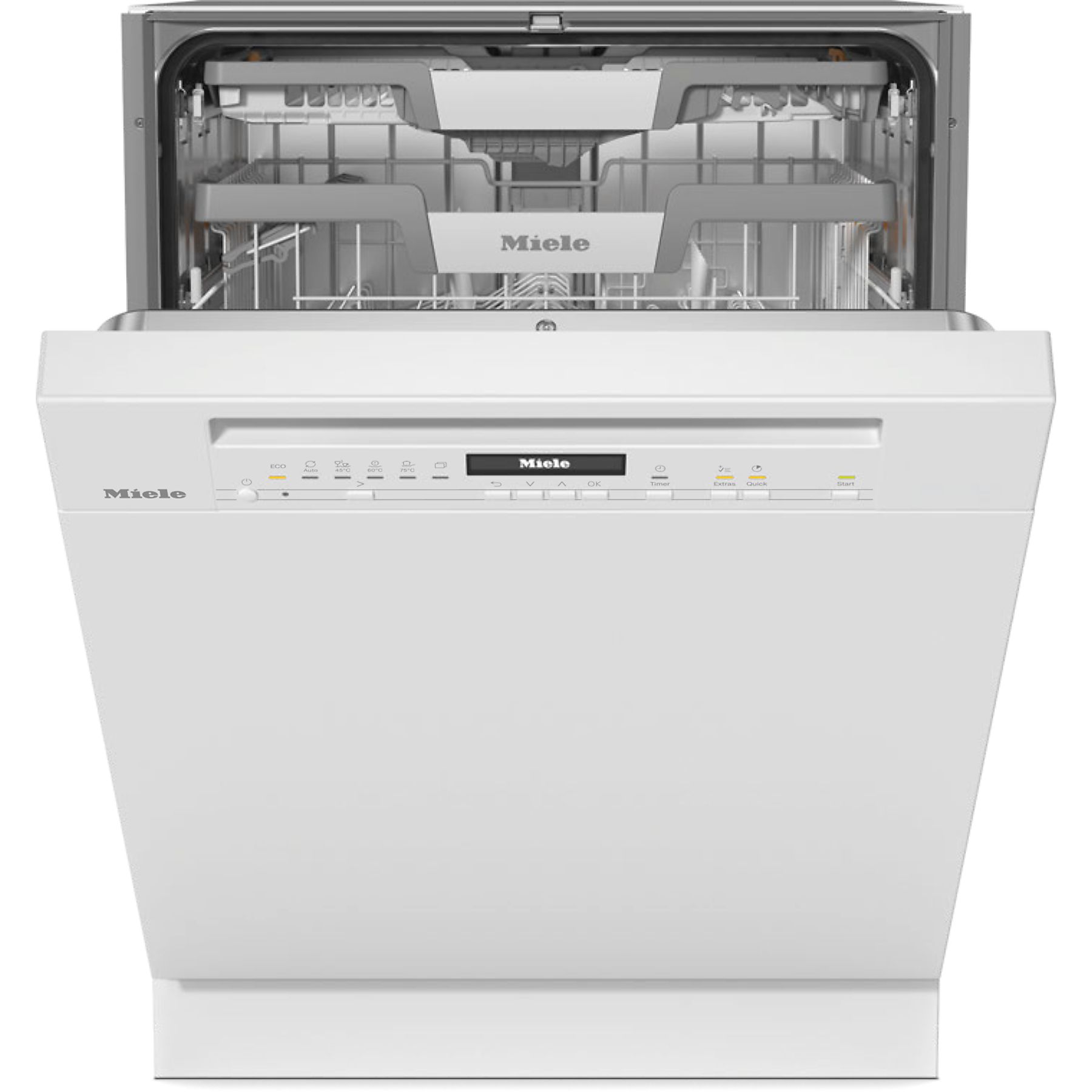 Miele G 7210 SCi Teilintegrierter Einbau-Geschirrspüler 60 cm brillantweiß / A