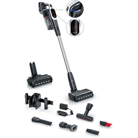 Bosch BXS931WQC Unlimited 9 Draadloze Steelstofzuiger - Wit
